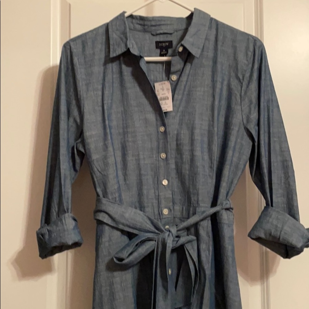 JCrew Chambray dress
